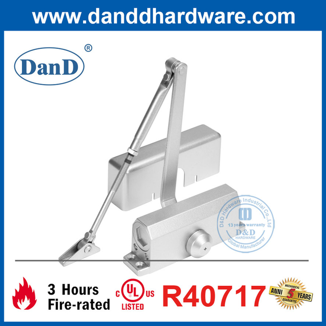 Cửa đóng cửa an ninh được xếp hạng chống cháy UL cho tòa nhà chính phủ-DDDC027