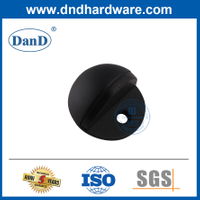 Chặn cửa hiện đại Chặn cửa hợp kim kẽm màu đen-DDDS004