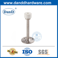 Chặn Cửa Mới Treo Tường Thép Không Gỉ Cao Su Trắng Chặn Cửa-DDDS018