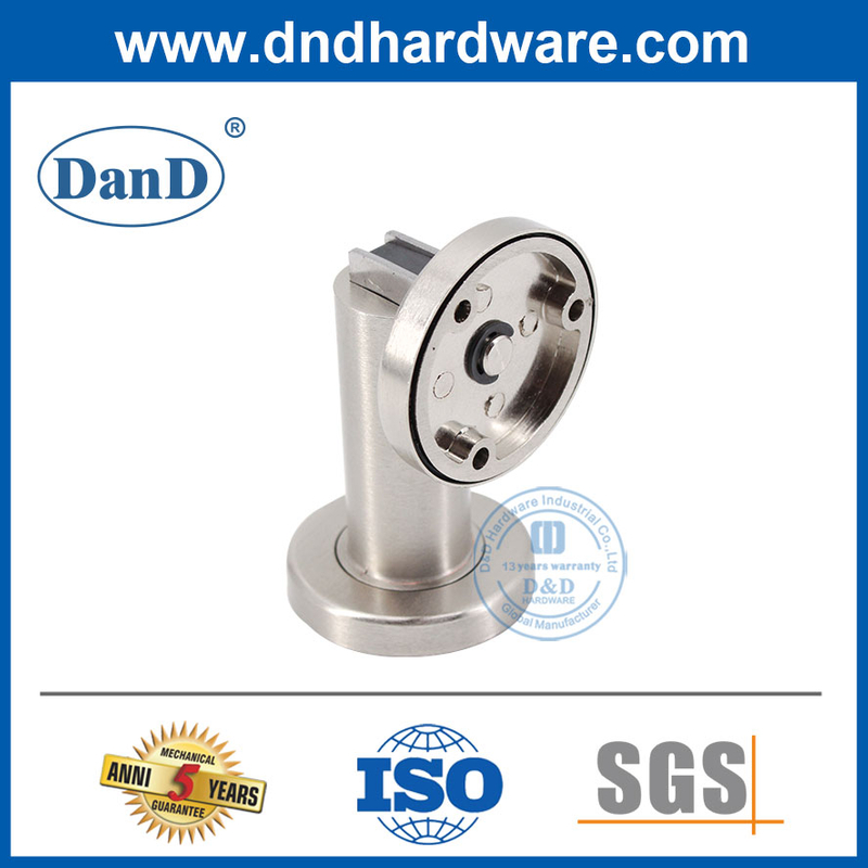 Thép không gỉ hiện đại Hợp kim kẽm Chặn cửa bằng gỗ Giá đỡ cửa từ-DDDS030