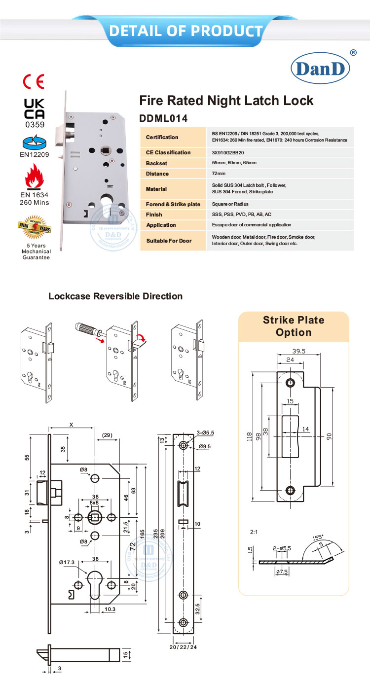 Khóa an ninh cửa trước