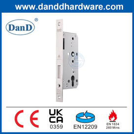 EN12209 Khóa chốt cửa ngoài trời bằng gỗ chống cháy-DDML013-5572