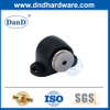 Chặn cửa gắn sàn Hợp kim kẽm Nút chặn cửa từ an toàn màu đen-DDDS031