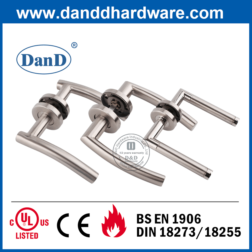 Tay nắm cửa ngoài SUS304 cấp 4 CE dành cho cửa chống cháy-DDTH004