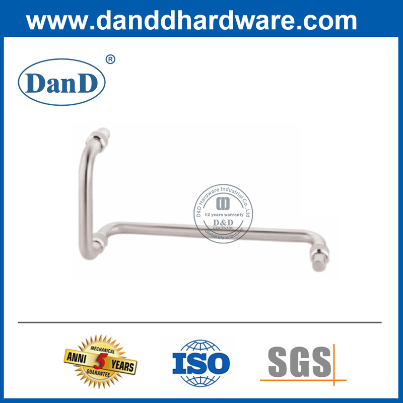 Tay nắm cửa phòng tắm 4 tay quay bằng thép không gỉ 304 –DDPH018