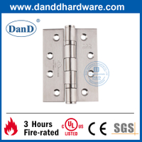 Bản lề cửa chống cháy hoàn toàn bằng thép không gỉ được liệt kê trong danh sách UL 201-DDSS001-FR-4X3X3