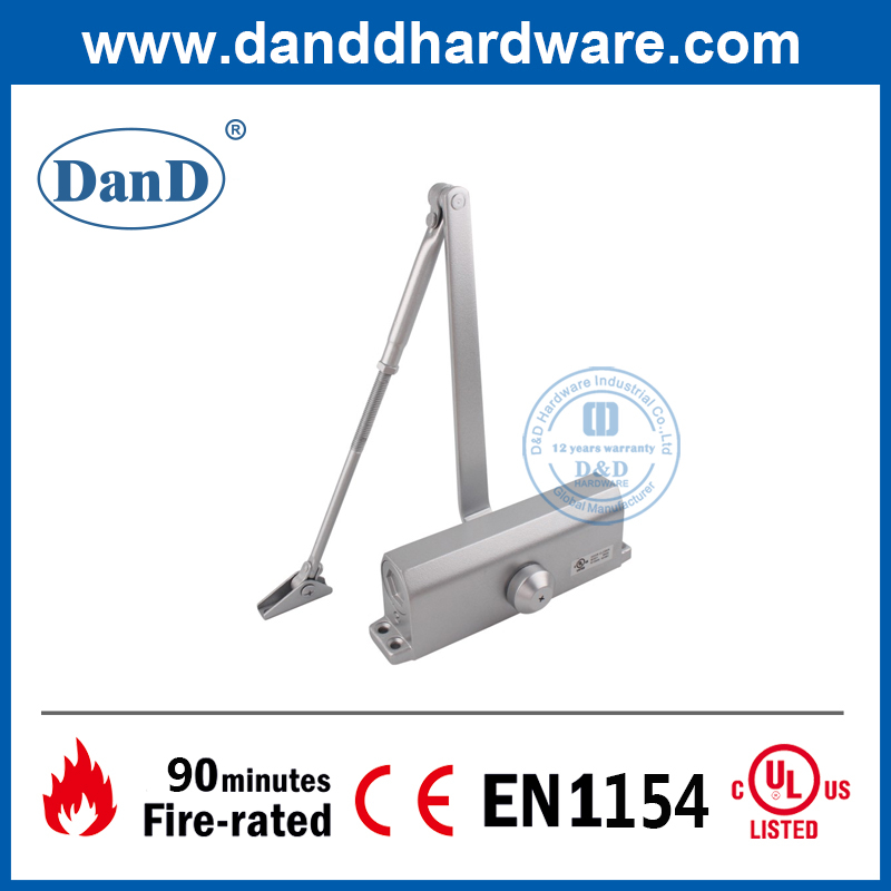 CE EN1154 Cửa đóng cửa chống cháy lò xo điều chỉnh bằng nhôm-DDDC015