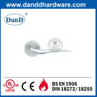 Nhà cung cấp Trung Quốc Tay nắm đòn bẩy cửa trước SUS304 trên hình tròn Rose-DDSH003