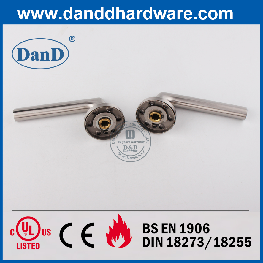 Tay nắm cửa đòn bẩy nặng bằng thép không gỉ 304 tiêu chuẩn Châu Âu-DDSH016