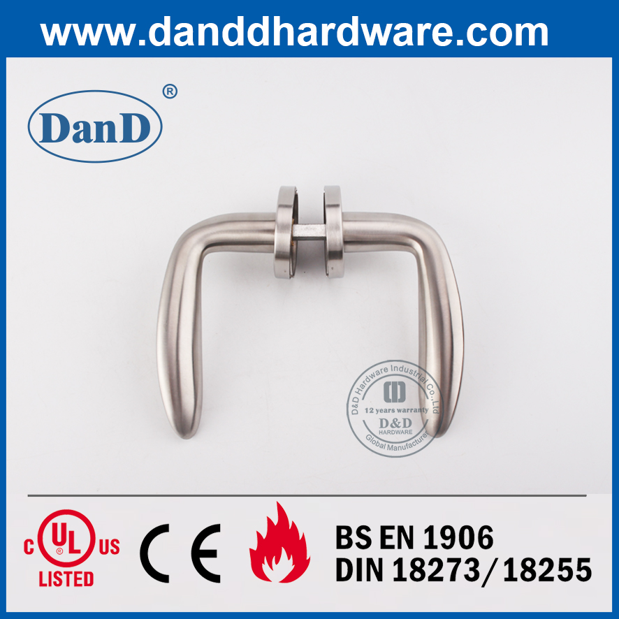 Phụ kiện cửa inox 304 Tay nắm đòn bẩy chắc chắn cho cửa phòng ngủ-DDSH019