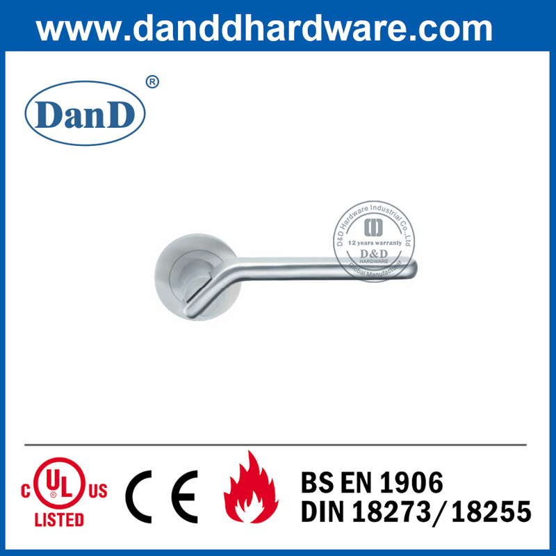 Tay nắm cửa phòng ngủ dạng đòn bẩy bằng thép không gỉ 304 tốt nhất-DDSH040