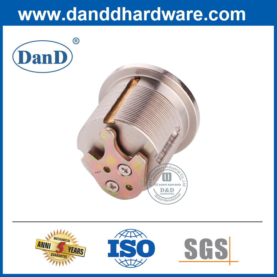 Xi lanh vành 6 chốt bằng đồng thau Schlage 'C' có nắp đầu SSS -DDLC011
