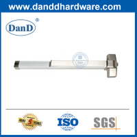 304 Thép không gỉ Panic Bar Rim Loại Nửa chiều dài Bề mặt được gắn Thiết bị thoát Panci-DDPD001