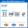 304 Thép không gỉ Panic Bar Rim Loại Nửa chiều dài Bề mặt được gắn Thiết bị thoát Panci-DDPD001