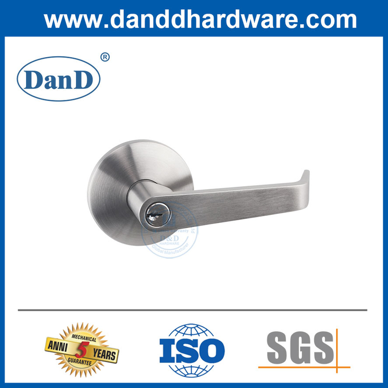 Thanh chống hoảng loạn tiêu chuẩn bằng thép không gỉ Trim Hợp kim kẽm Đòn bẩy bên ngoài Trim-DDPD012