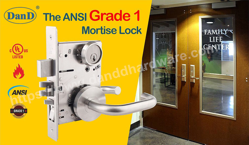 Cấp độ tiêu chuẩn của phần cứng Mortice Lock-D và D của Mỹ