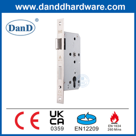 CE EN12209 Khóa cửa sash chống cháy Khóa cửa tay cầm đòn bẩy-DDML009-5572