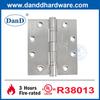 Bản lề cửa trước chống cháy SS316 được liệt kê bởi UL cho tòa nhà thương mại-DDSS002-FR-4.5x4x3