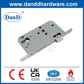 CE EN12209 Khóa nhà tròn chống cháy cho cửa phòng ngủ-DDML009R-6072