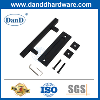 Tay cầm xả cửa chuồng bằng thép không gỉ Tay cầm kéo cửa chuồng màu đen mờ-DDBD104