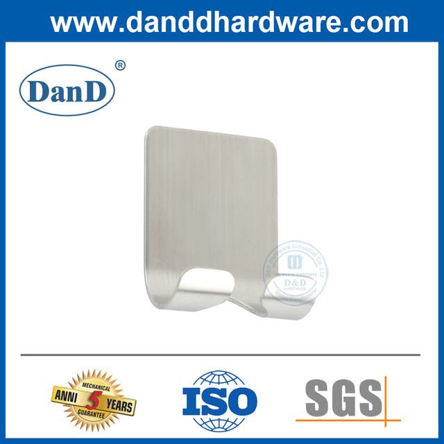 Móc treo khăn Phòng tắm Móc áo Hange Thép không gỉ Tự dính Hooks-DDTC002