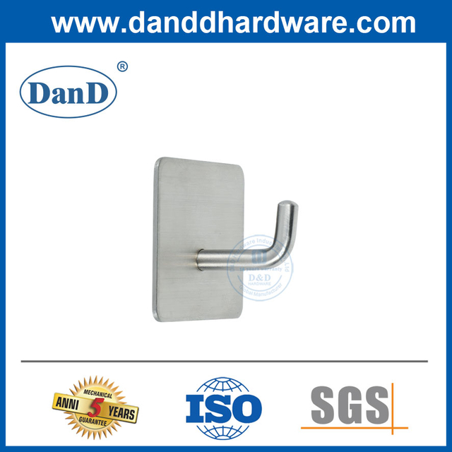 Nội thất bằng thép không gỉ Phần cứng Phòng tắm Quần áo Hiển thị Khăn Móc áo-DDTC001