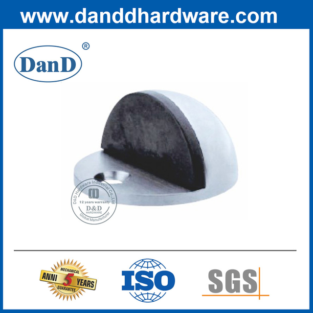 Hợp kim kẽm Half Moon Bán cầu An ninh Cửa trước Stop-DDDS004