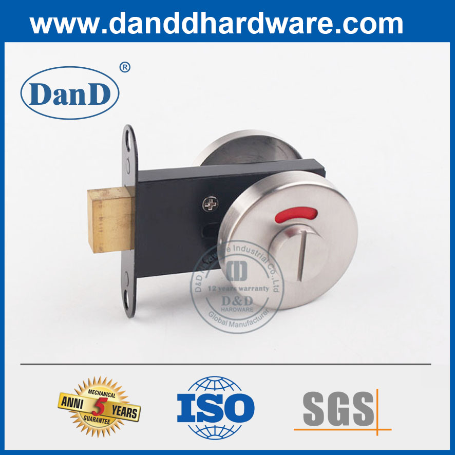 Nút vặn và nhả bằng thép không gỉ có đèn báo cho phòng vệ sinh-DDIK001
