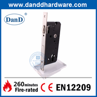 Khóa cửa cuốn màu đen bằng thép không gỉ 304 bảo mật cao-DDML017-4585