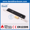 Khóa kho lưu trữ chốt cửa hẹp màu đen SS304-DDML023-2585