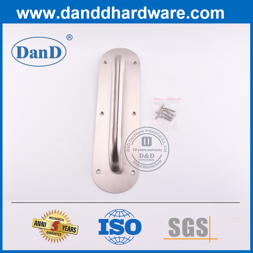 Tay cầm kéo tấm ốp lưng bằng thép không gỉ hình bầu dục-DDPH022
