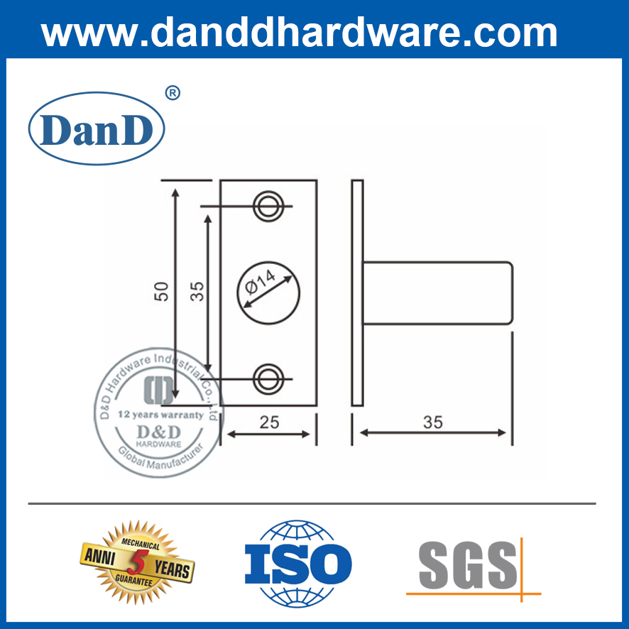 Chống bụi bằng thép không gỉ chất lượng tốt với tấm-DDDP005-A