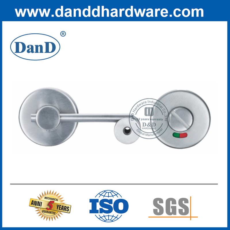 Phòng tắm bằng thép không gỉ Nút vặn và nhả có đèn báo-DDIK006