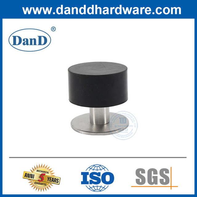 Chặn cửa độc đáo Nút chặn cửa cao su hiện đại bằng thép không gỉ cho phòng ngủ-DDDS044