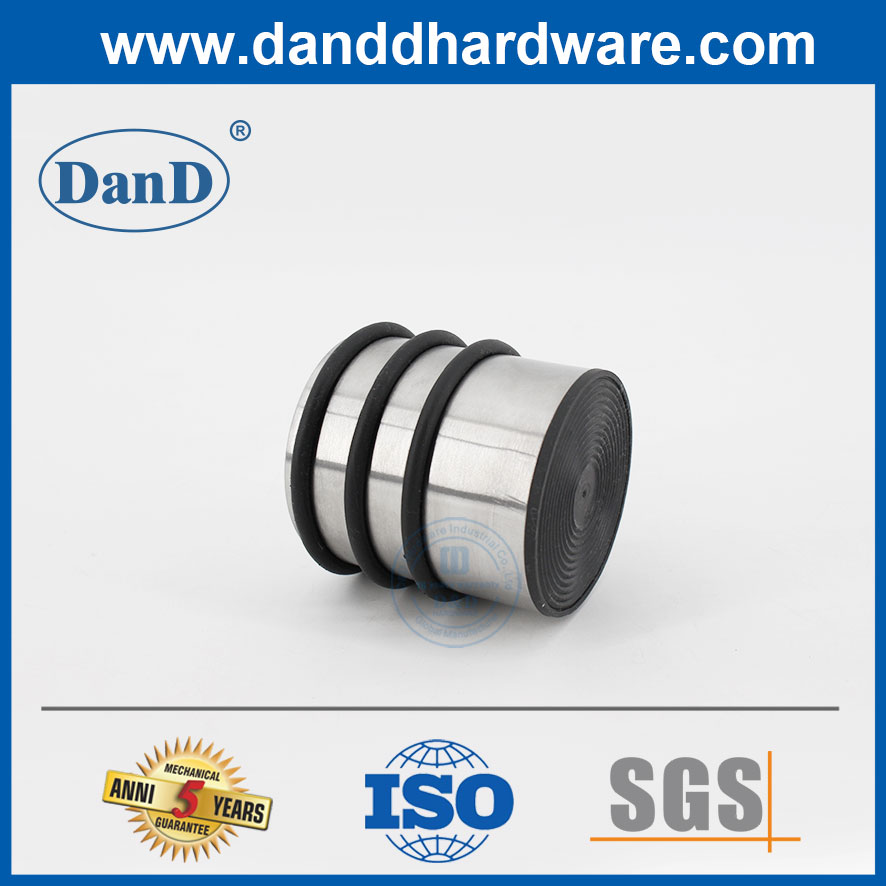 Nút chặn cửa cao su khách sạn SS304 Nút chặn cửa nặng cho tòa nhà văn phòng-DDDS041