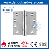 Bản lề cửa ngoài bằng thép không gỉ 201 chống cháy UL 10C- DDSS001-FR-4X4X3.4