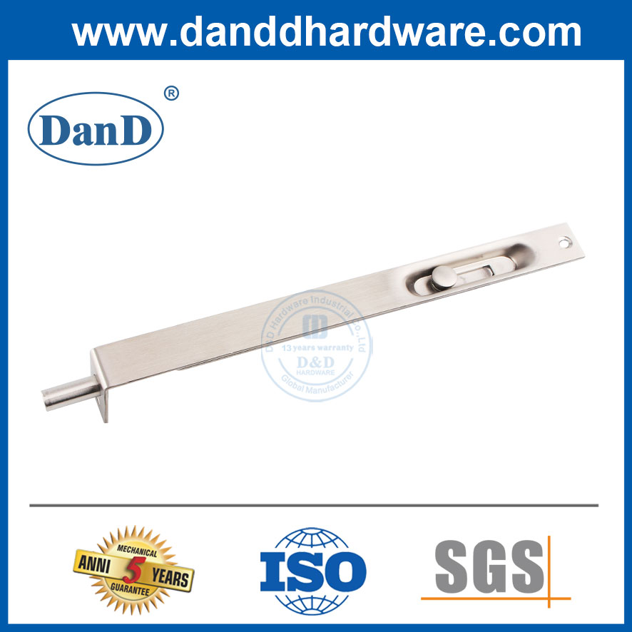 SUS304 Bạc Hướng dẫn sử dụng tốt nhất Bu lông xả đinh cửa thương mại-DDDB005