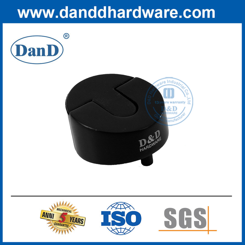 Chặn cửa bên trong trên cửa Chặn cửa cao su màu đen-DDDS006