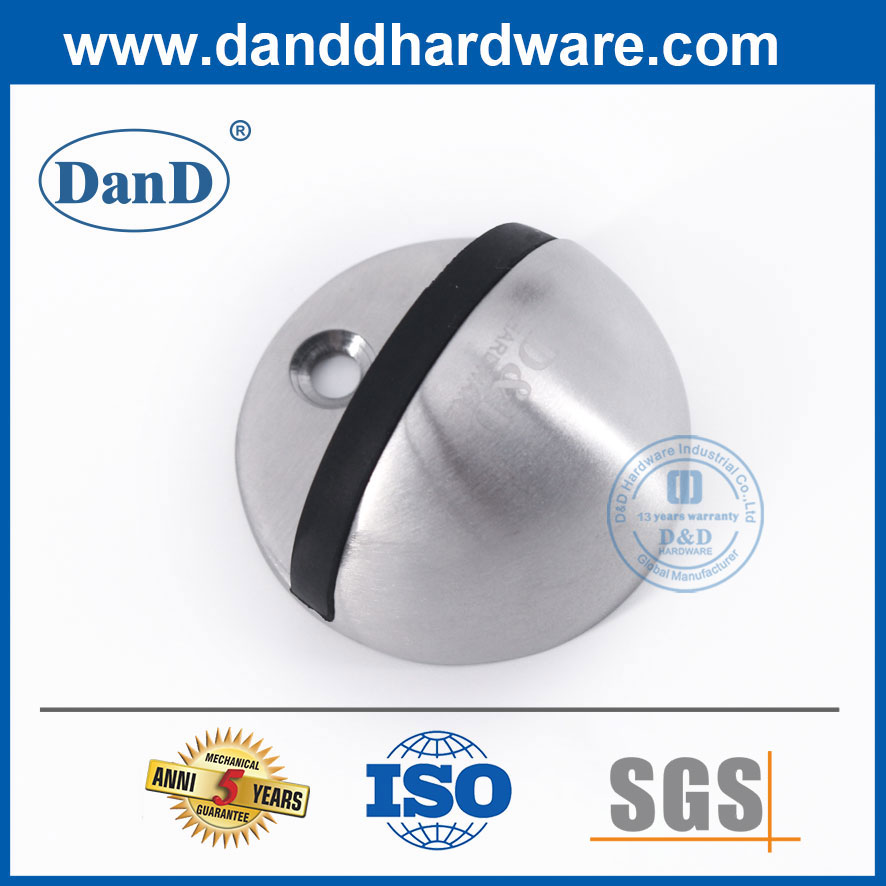 Chặn cửa trước bằng thép không gỉ Chặn cửa gắn trên sàn-DDDS001