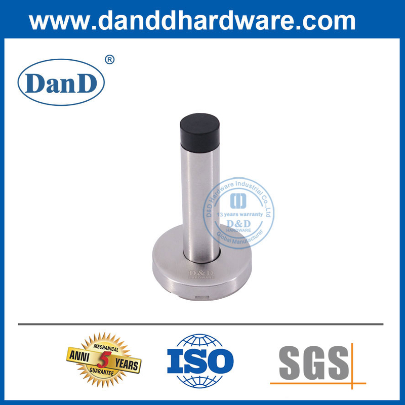 Phòng tắm Nhà vệ sinh Chặn cửa 90mm Thép không gỉ Chặn cửa cao-DDDS016