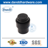 Nút chặn cửa màu đen mờ bằng hợp kim kẽm / thép không gỉ trong cửa-DDDS009
