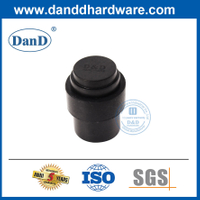 Nút chặn cửa màu đen mờ bằng hợp kim kẽm / thép không gỉ trong cửa-DDDS009
