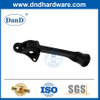 Chặn cửa bên ngoài Nút chặn cửa thương mại hợp kim kẽm màu đen Matt-DDDS022
