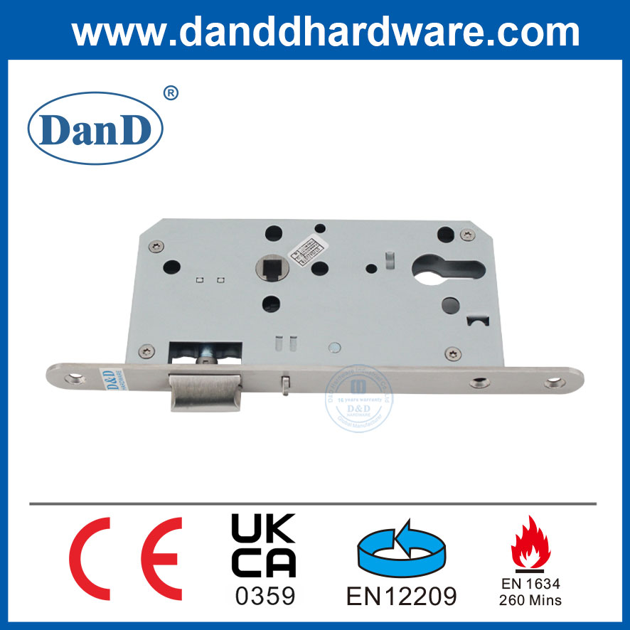 Khóa an toàn CE EN1634 Khóa chốt ban đêm chống cháy Khóa cửa tốt nhất-DDML014R-5572