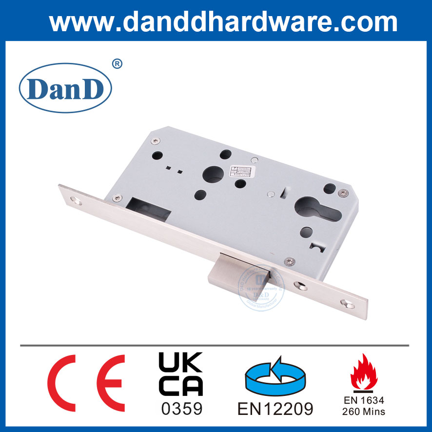 EN12209 Khóa chốt cửa ngoài trời bằng gỗ chống cháy-DDML013-5572