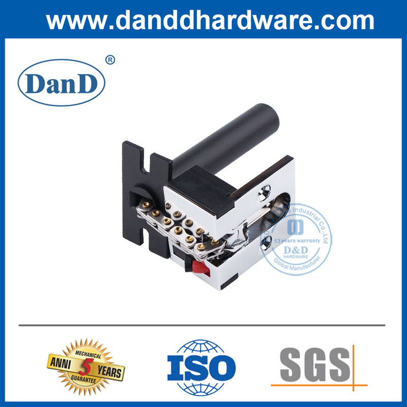 Chuỗi cửa giấu Chrome bằng hợp kim kẽm cho cửa bên trong-DDDG002