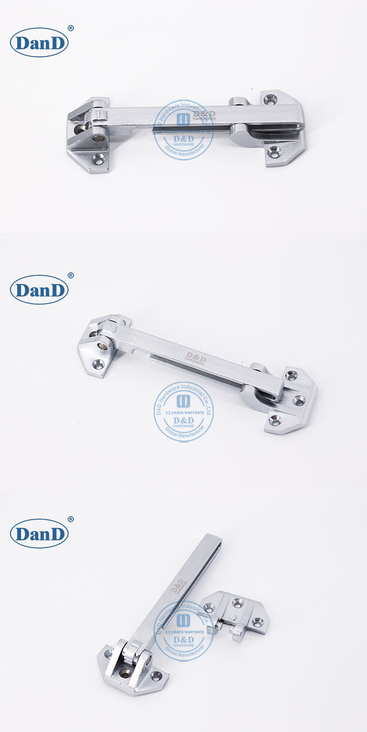 Tấm chắn cửa mạ crôm Satin