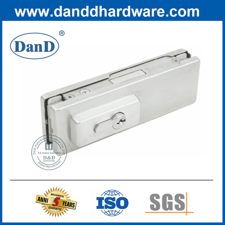 Phụ kiện cửa kính cường lực Khóa vá inox- DDPT004