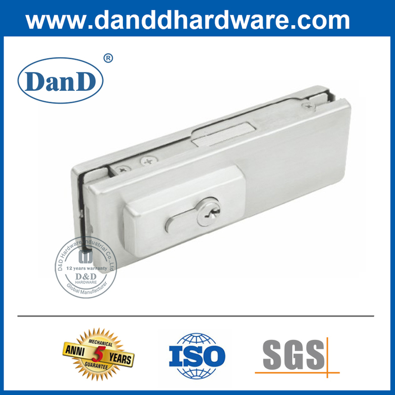 Phụ kiện cửa kính cường lực Khóa vá inox- DDPT004