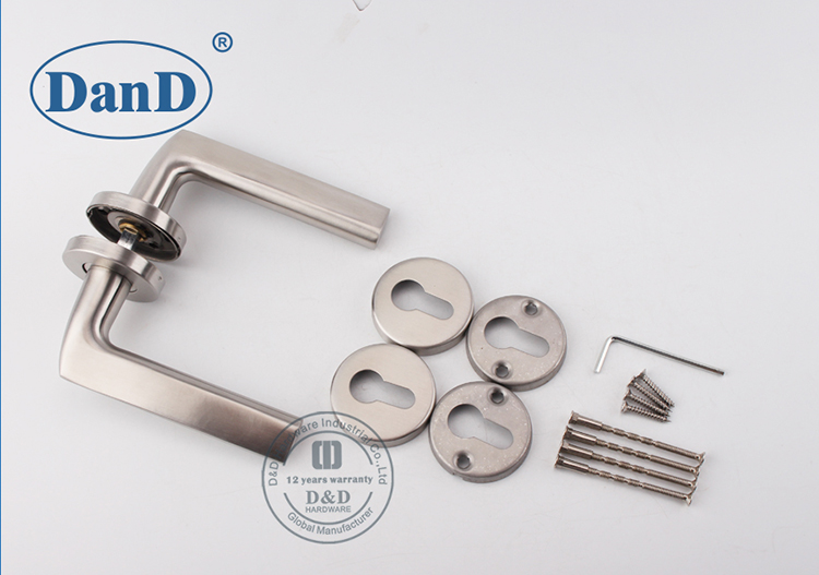 Phần cứng tay nắm cửa đòn bẩy ngoài trời-D và D